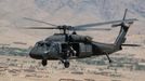 Americká helikoptéra UH-60 Black Hawk v Afghánistánu