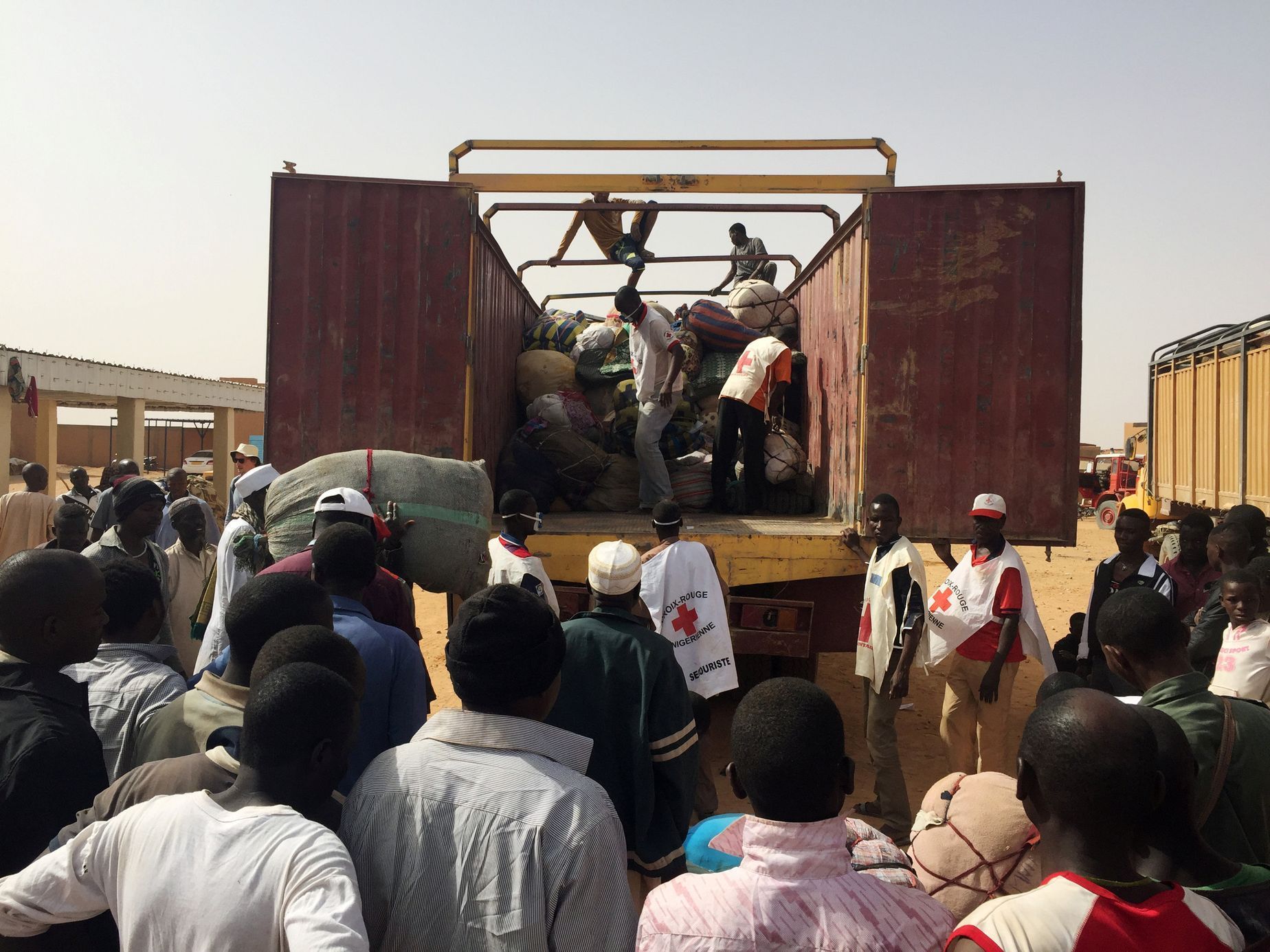 Migranti v saharském Nigeru