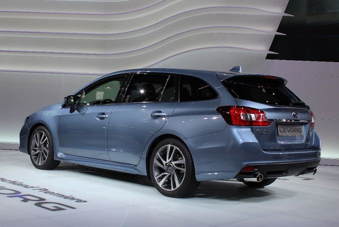 Autosalon Frankfurt. Subaru Levorg