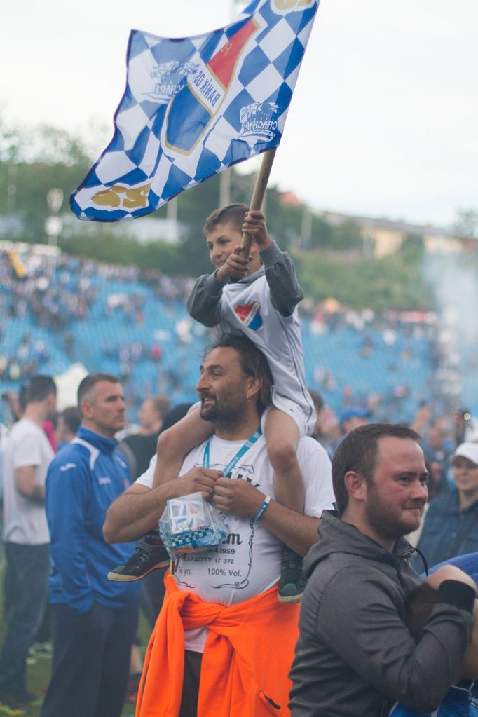 SL, Baník-Dukla: loučení s Bazaly -fanoušci