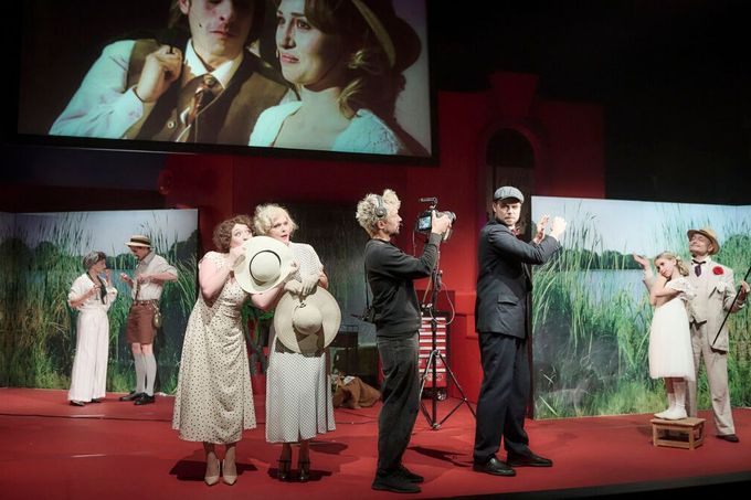 Divadelní inscenace Zlaté město.