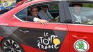 Francois Hollande na Tour de France 2015