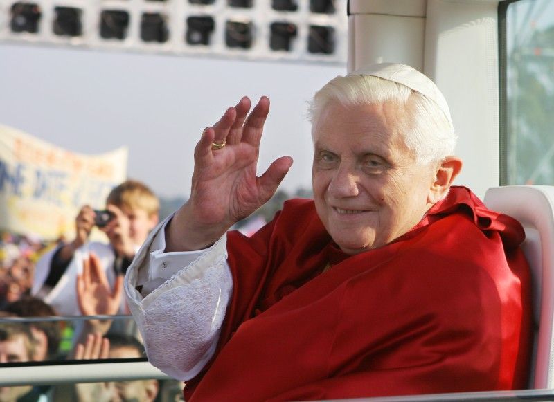 Papež Benedikt XVI ve Staré Boleslavi