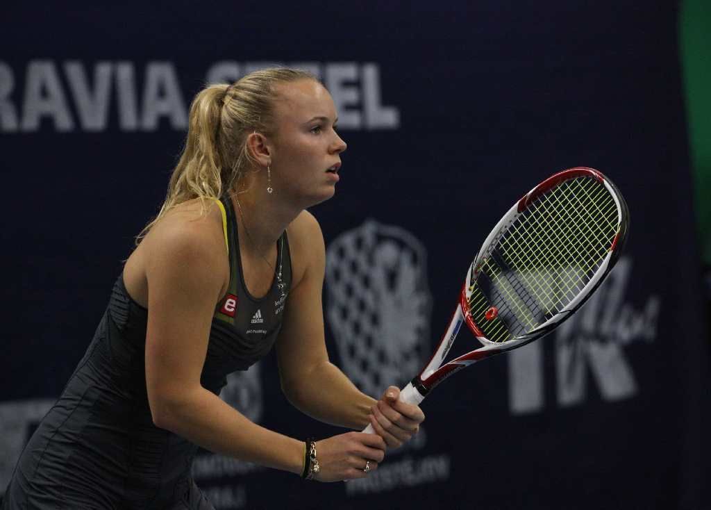 Finále tenisové extraligy v Prostějově: Wozniacká