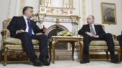 Rusko Maďarsko Putin Orbán