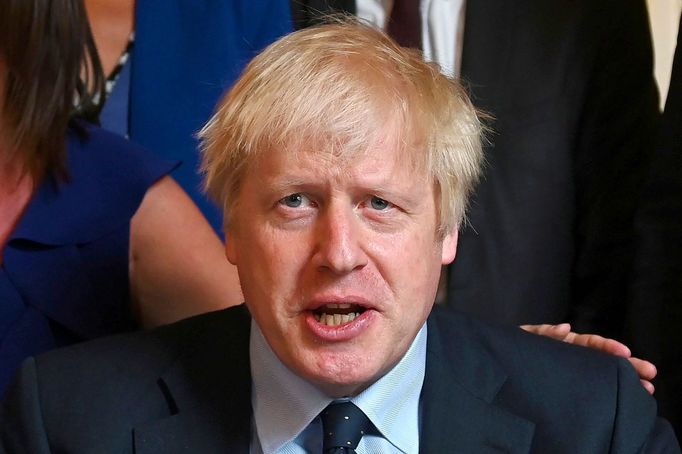 Britský premiér Boris Johnson