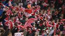 EPL, Slavia-Mladá Boleslav: fanoušci Slavie