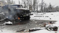 Foto / Ukrajina /  Rusko / Útok / Invaze / 25. 2. 2022