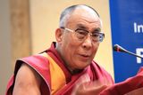 POdle dalajlamy demokracie musí vždy vzejít z podnětu lidí a nelze ji nutit zvenčí. Západ ale může pomoci demokratické hodnoty prosazovat. Mluvil také o nutnosti volného přístupu k informacím, vzdělání a svobodě slova.