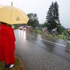 Déšť v 19. etapě Tour de France 2013