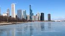 Chicago od Michiganského jezera.