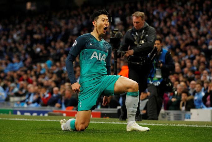 Son Heung-min ve čtvrtfinále LM 2019