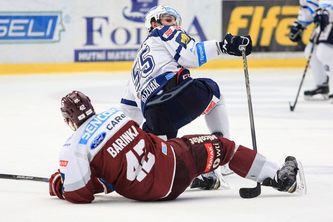 ELH, semi Plzeň-Sparta: Mario Bližňák - Michal Barinka