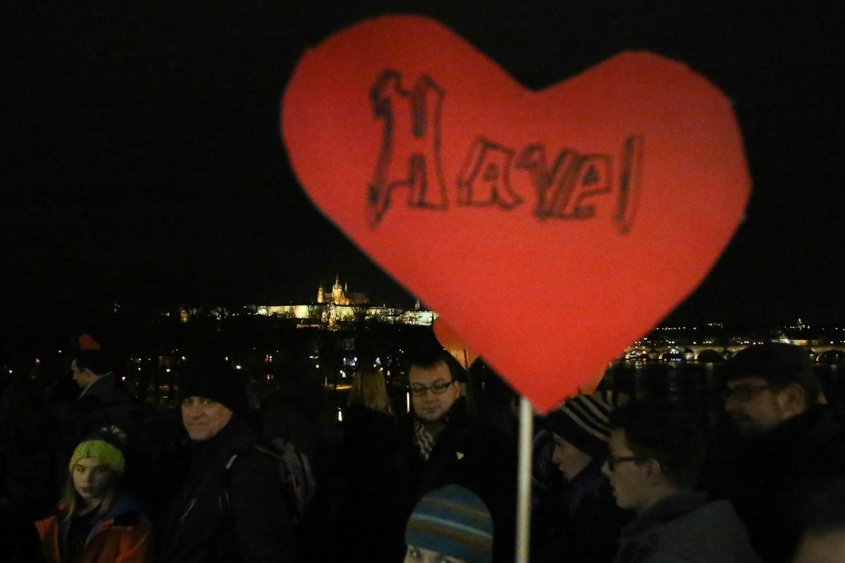 Výročí úmrtí Václava Havla 2015 Praha