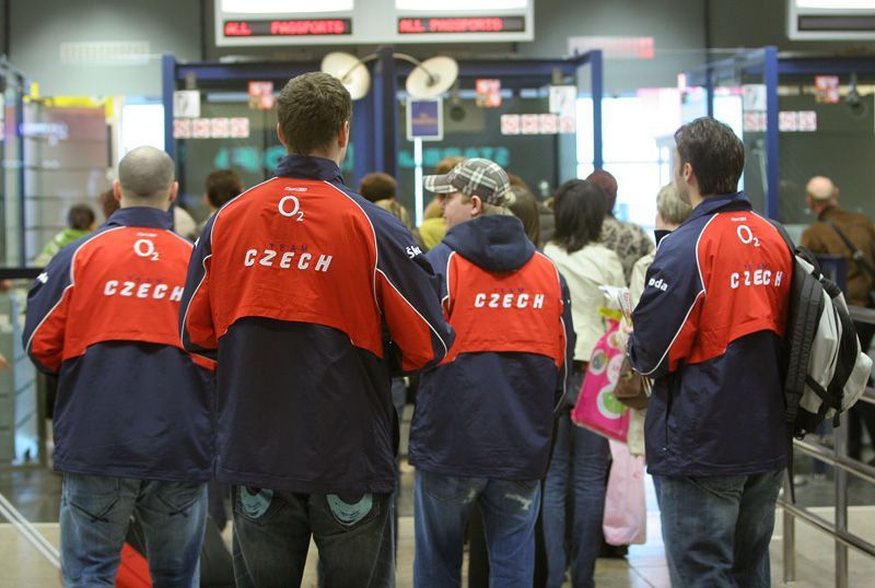 Odlet hokejové reprezentace do Kanady