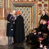 Vyjímání korunovačních klenotů ve Svatováclavské kapli