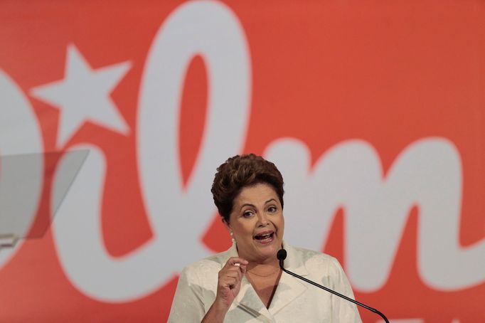 Brazilská prezidentka Dilma Rousseffová vyhrála první kolo voleb. Zda bude hlavou státu i nadále, se rozhodne 26. října.