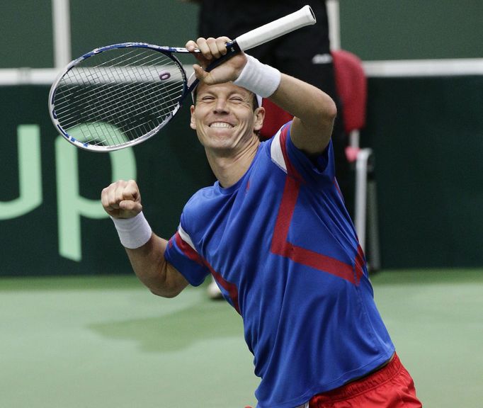 DC, Česko - Nizozemsko: Tomáš Berdych