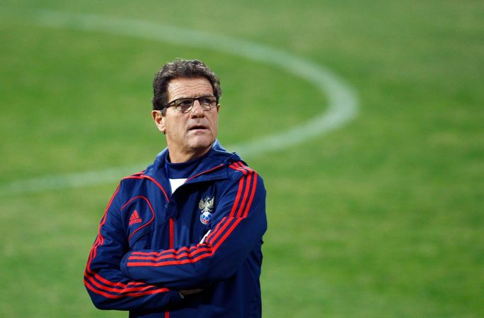 Ruský kouč Fabio Capello v kvalifikaci na MS 2014