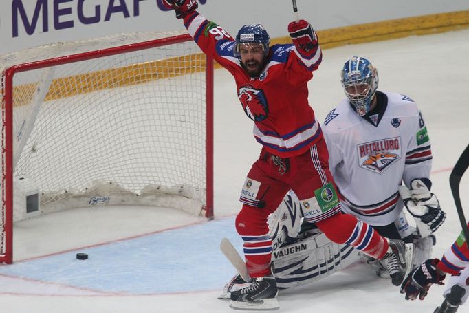 Lev Praha vs. Magnitogorsk, čtvrté finále KHL v O2 aréně