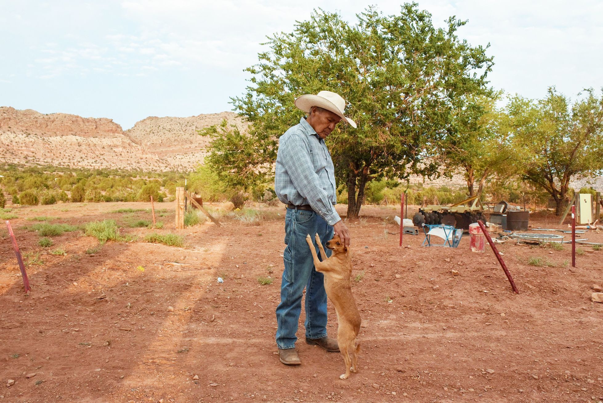 Jednorázové užití / Fotogalerie / Těžký život indiánů v Arizoně. Klimatická krize přeměňuje jejich zemi v poušť.