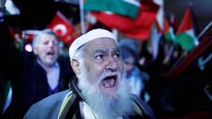 Istanbul-protest proti ustanovení Jeruzaléma metropolí