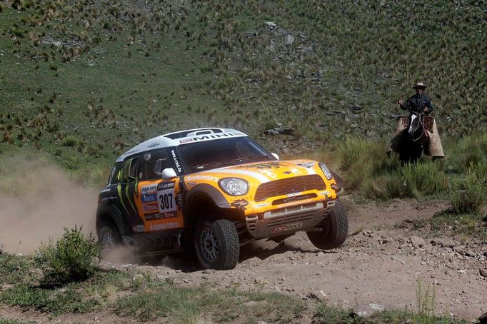 Rallye Dakar 2013, devátá etapa mezi Tucumánem a argentinskou Cordobou (Rus Leonid Novickij)