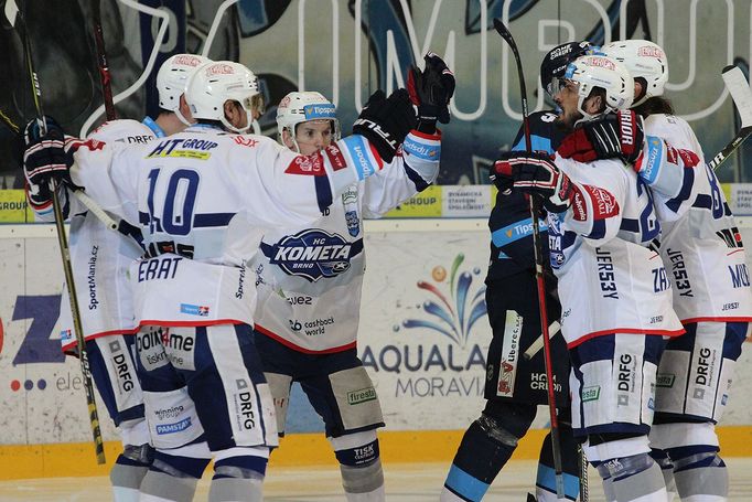 4. semifinále play off extraligy 2018/19, Kometa Brno - Liberec: Radost brněnských hokejistů