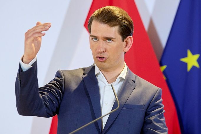 Rakouský kancléř Sebastian Kurz