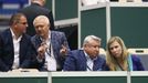 Fed Cup 2017: Miroslav Černošek, Kateřina Valachová a Jaroslav Faltýnek