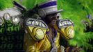 A reveller of Sao Clemente samba school participates on the second night of the annual Carnival parade in Rio de Janeiro's Sambadrome, February 11, 2013. REUTERS/Pilar Olivares (BRAZIL - Tags: SOCIETY) Published: Úno. 12, 2013, 12:42 dop.