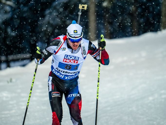 biatlon, MS 2019 v Östersundu, smíšená štafeta, Michal Krčmář