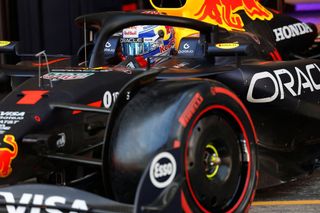 Max Verstappen, Red Bull v kvalifikaci na VC Španělska F1 2025