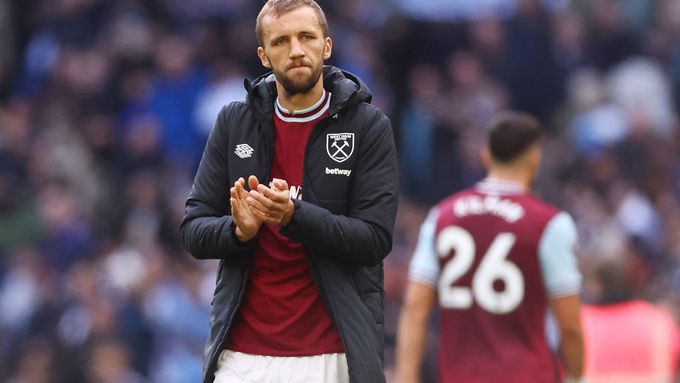 Tomáš Souček po ostudném vystoupení West Hamu na hřišti Tottenhamu.