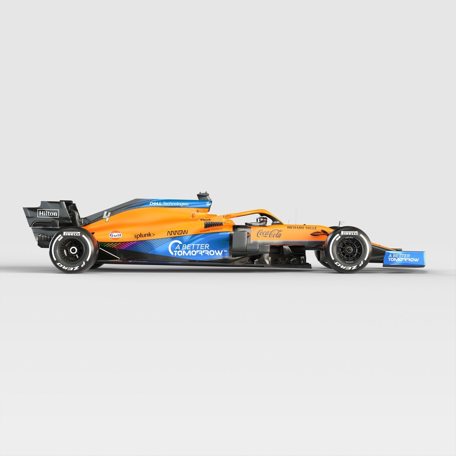 McLaren MCL35M pro sezonu 2021