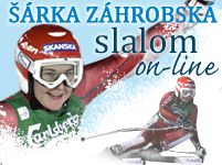 Šárka Záhrobská - slalom on-line