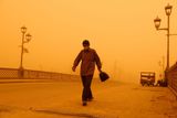 "Irák přišel kvůli 17 letům špatného řízení hospodaření s vodou o více než dvě třetiny zelených ploch. Proto si teď Iráčané na prachové bouře stěžují víc než jejich sousedé," cituje ČTK geoarcheologa z univerzity v Bagdádu Džaafara Džúdrího.