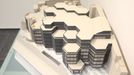 OD Kotva architektů Věry a Vladimíra Machoninových, ceněná stavba brutalistní architektury.