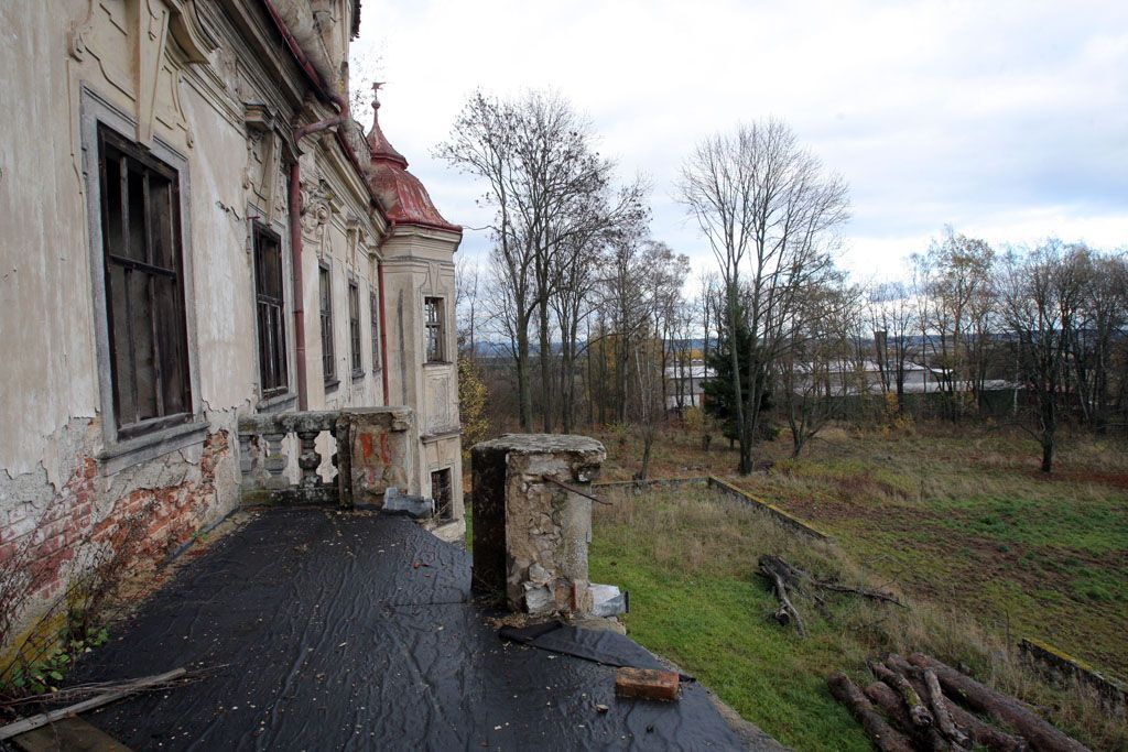 Památné ruiny Plzeňského kraje. Velké Dvorce
