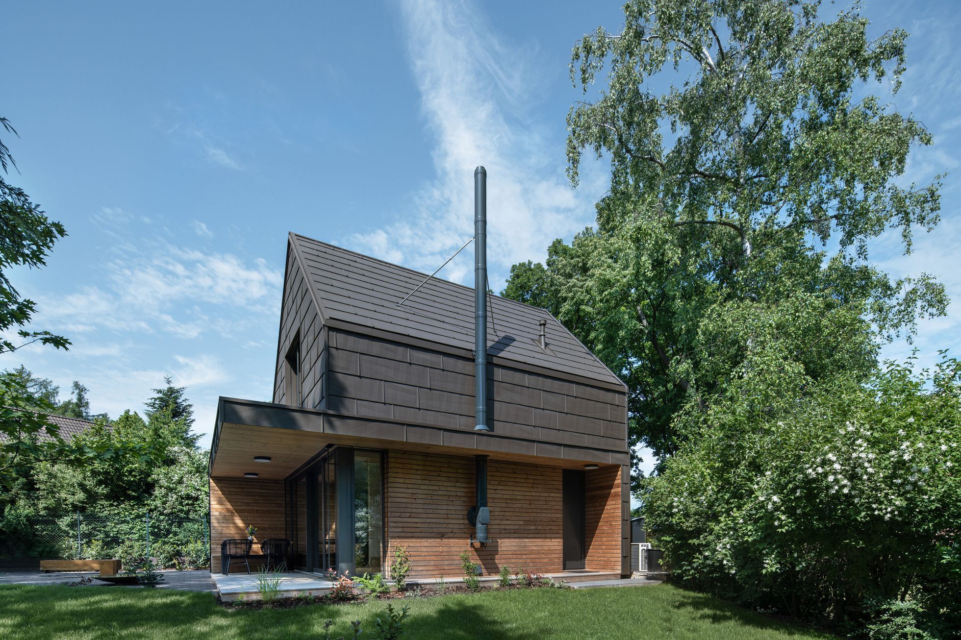 lesní chata u Prahy