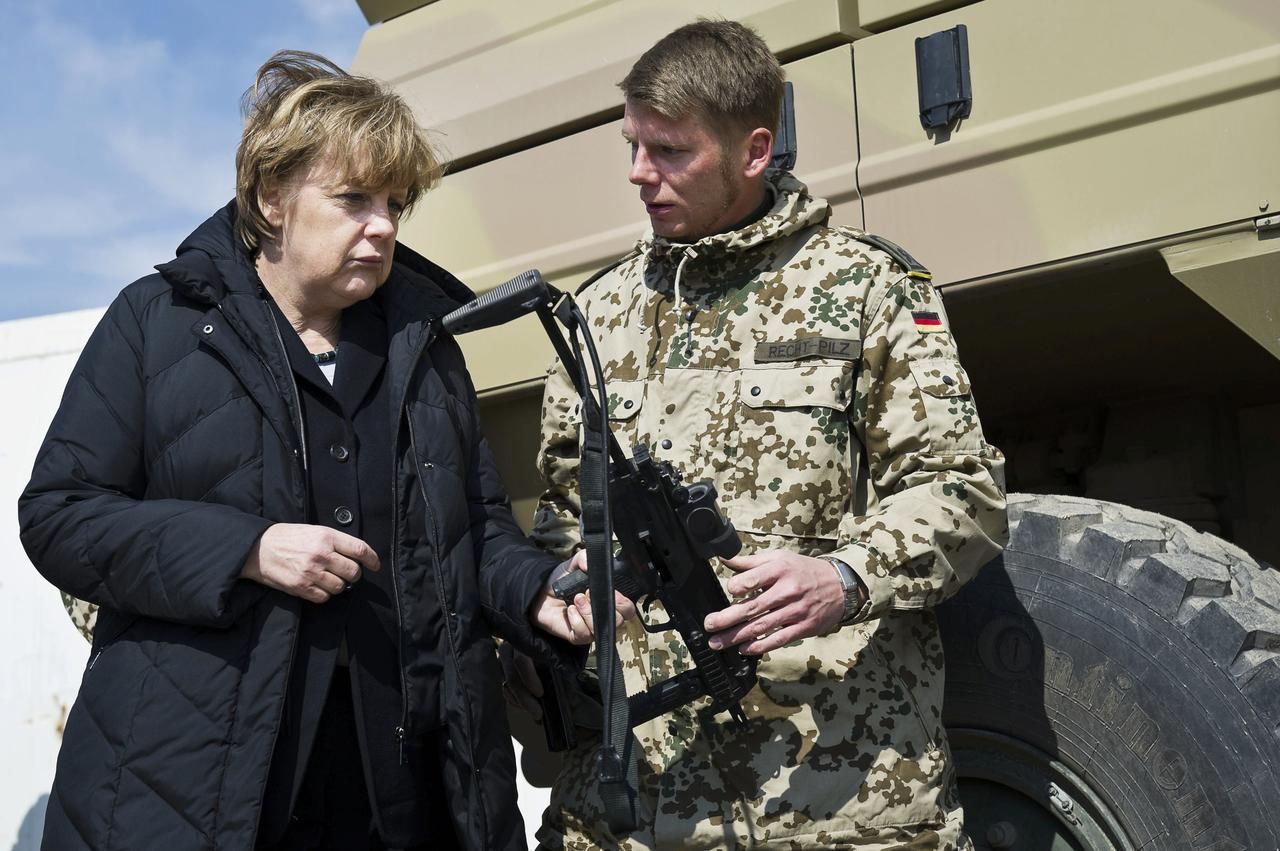Angela Merkelová přiletěla na nečekanou návštěvu do Afghánistánu