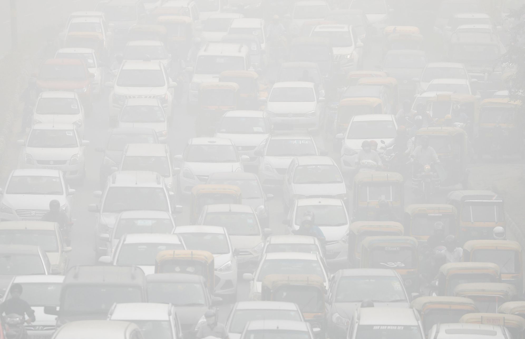Dillí - znečištěné ovzduší