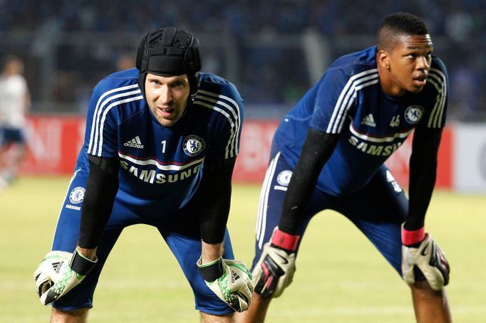 Chelsea: Petr Čech a Jamal Blackman