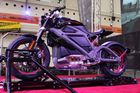 V Praze se představuje elektrický motocykl Harley-Davidson