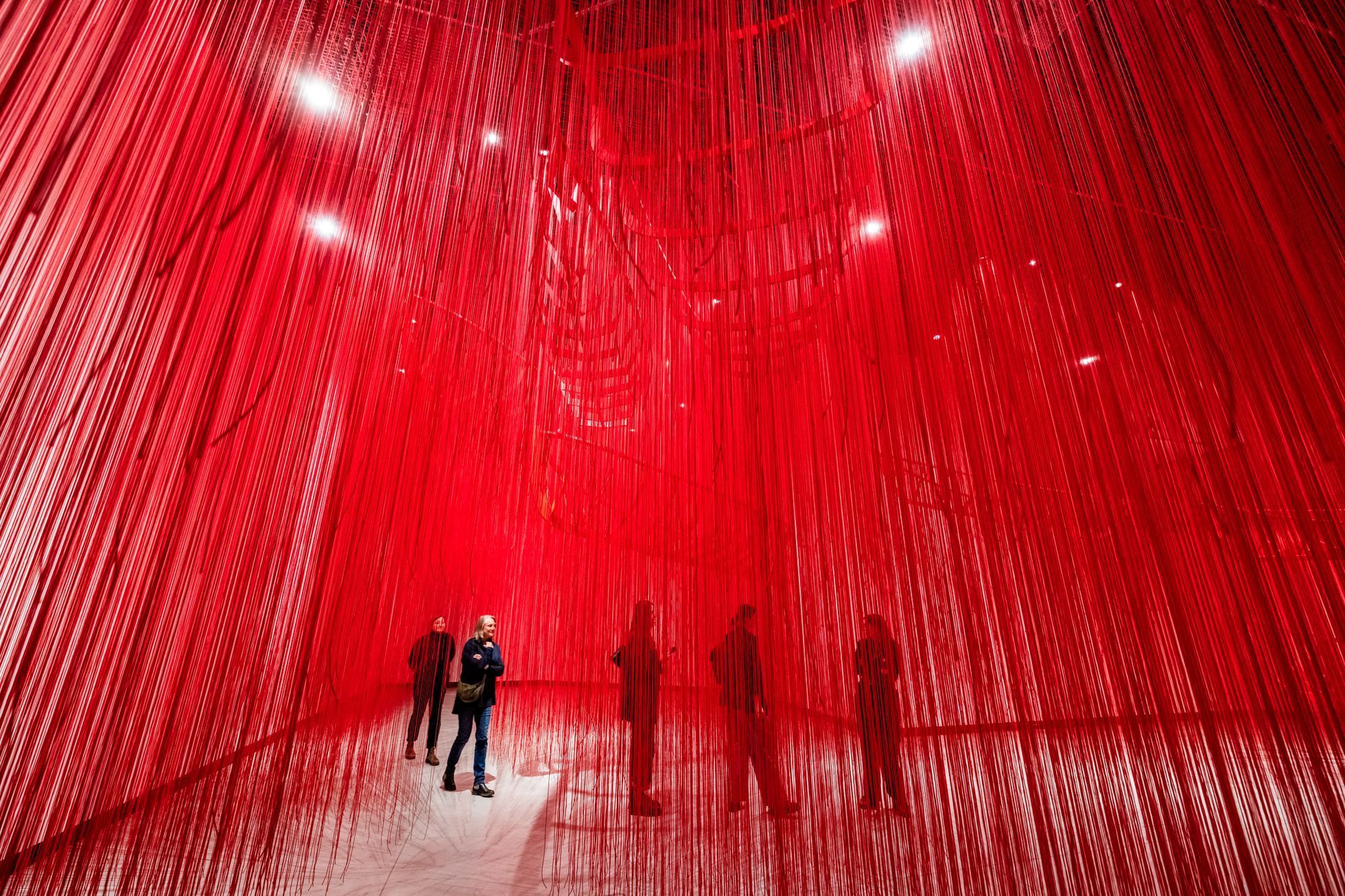 Chiharu Shiota, Kunsthalle, výstava, 2024