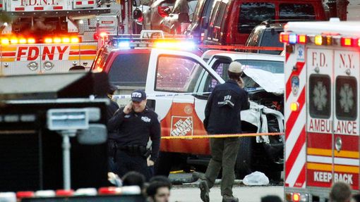 Teroristický útok v New Yorku.