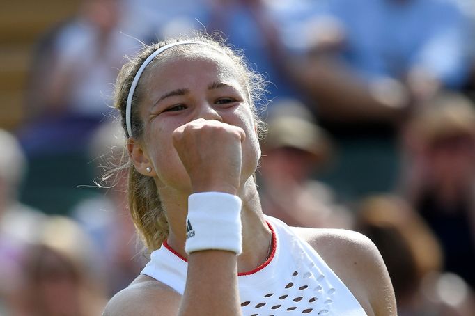 Karolína Muchová v osmifinále Wimbledonu 2019