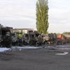 U Mělníku hořely kamiony za 40 milionů