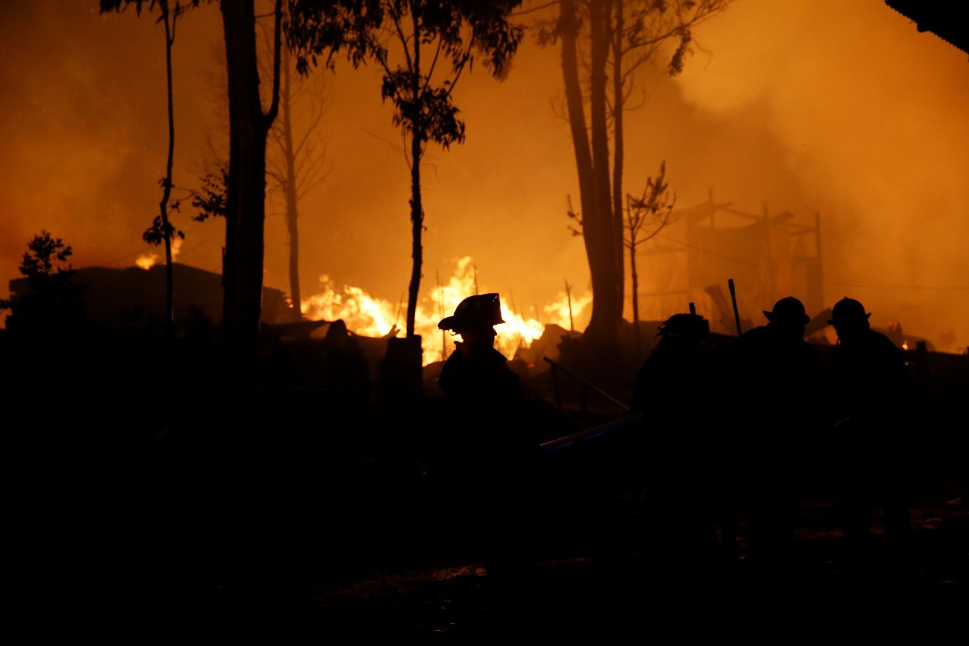 Lesní požáry v Chile