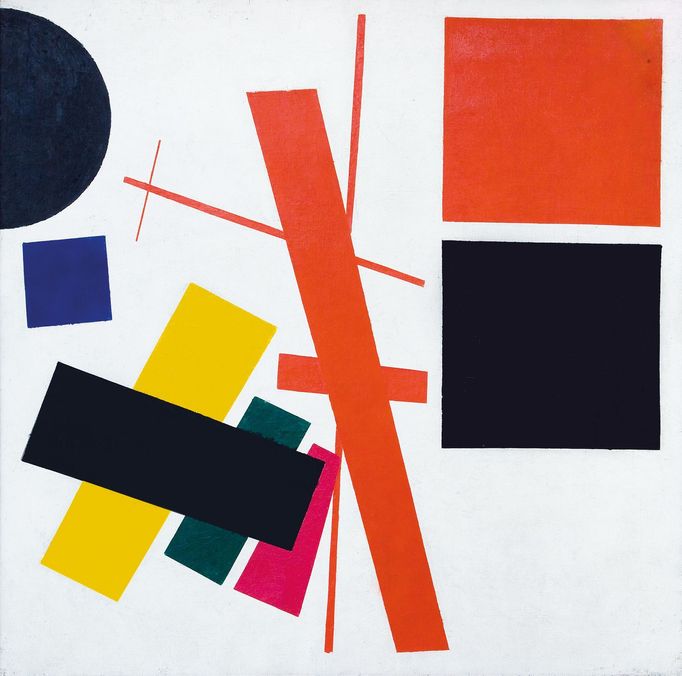 Kazimir Malevič: Suprematismus, 1915.